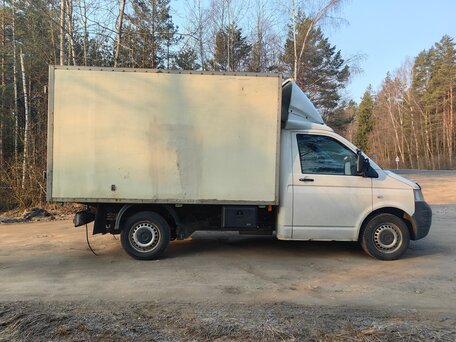 2010 Volkswagen Transporter, белый, 800000 рублей, вид 3