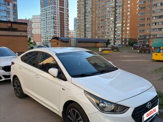 2017 Hyundai Solaris II, белый, 970000 рублей, вид 1