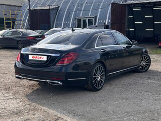 2019 Mercedes-Benz S-Класс 350 d Long VI (W222, C217) Рестайлинг, чёрный, 4999999 рублей, вид 3