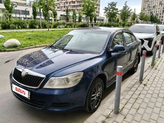 2008 Skoda Octavia II (A5) Рестайлинг, синий, 400000 рублей, вид 1
