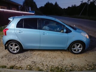 2006 Toyota Vitz II (XP90), голубой, 370000 рублей, вид 5