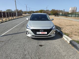 2020 Hyundai Solaris II Рестайлинг, серый, 1450000 рублей, вид 2