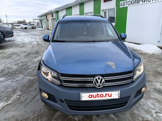 2013 Volkswagen Tiguan I Рестайлинг, синий, 900000 рублей, вид 1