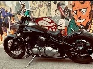 1997 Yamaha XVS400 Drag Star, чёрный, 380000 рублей - вид 8