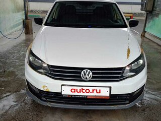 2019 Volkswagen Polo V Рестайлинг, белый, 543000 рублей, вид 1