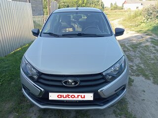 2020 Lada (ВАЗ) Granta I Рестайлинг, серый, 750000 рублей, вид 2
