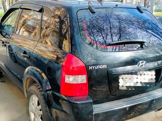 2008 Hyundai Tucson I, чёрный, 600000 рублей, вид 2