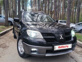 2008 Mitsubishi Outlander I, чёрный, 490000 рублей, вид 2