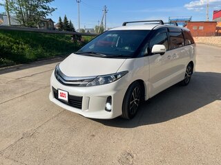 2013 Toyota Estima III Рестайлинг 2, белый, 1900000 рублей, вид 5