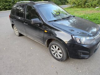 2014 Lada (ВАЗ) Kalina II, синий, 300000 рублей, вид 2
