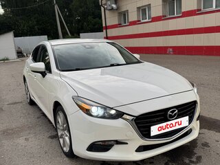 2016 Mazda 3 III (BM) Рестайлинг, белый, 1490000 рублей, вид 1