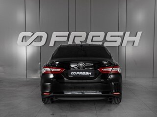 2021 Toyota Camry VIII (XV70) Рестайлинг, чёрный, 4150000 рублей, вид 4