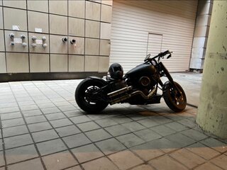 2006 Yamaha XVS1100, чёрный, 890000 рублей, вид 2