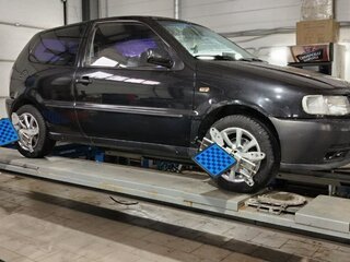 1999 Volkswagen Polo III Рестайлинг, серый, 315000 рублей, вид 1