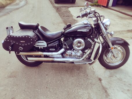 2006 Yamaha XVS1100, чёрный, 505000 рублей, вид 5