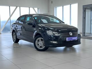 2019 Volkswagen Polo V Рестайлинг, чёрный, 1616000 рублей, вид 3