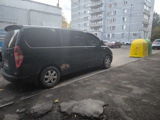 2008 Hyundai Grand Starex I, чёрный, 780000 рублей, вид 3