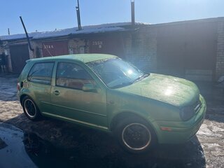 1998 Volkswagen Golf IV, зелёный, 250000 рублей, вид 5