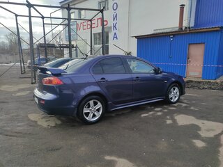 2008 Mitsubishi Lancer X, синий, 640000 рублей, вид 3