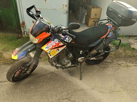 2005 Yamaha XT660X, чёрный, 399000 рублей, вид 1