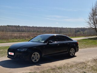 2016 Audi A4 V (B9), чёрный, 1750000 рублей, вид 2