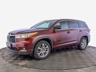 2014 Toyota Highlander III (XU50), красный, 2605000 рублей, вид 1