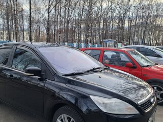 2008 Ford Focus II Рестайлинг, чёрный, 539000 рублей, вид 2