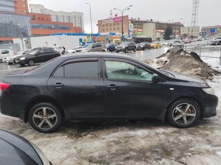 2007 Toyota Corolla AMT X (E140, E150), чёрный, 650000 рублей, вид 3