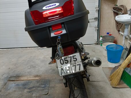 1996 Honda CB 400 Super Four, чёрный, 300000 рублей, вид 5