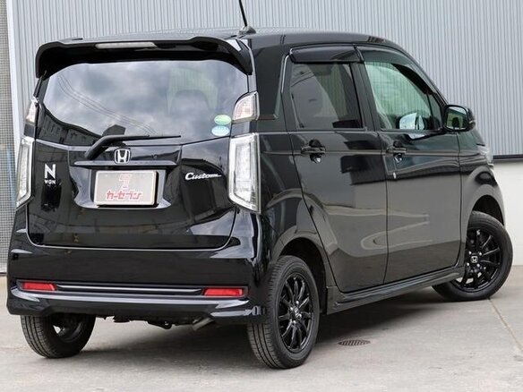 2017 Honda N-WGN I Рестайлинг, чёрный - вид 4