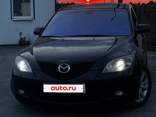 2006 Mazda 3 I (BK) Рестайлинг, чёрный, 450000 рублей, вид 3