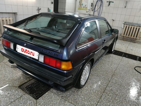 1987 Volkswagen Scirocco II, синий, 1100000 рублей - вид 6