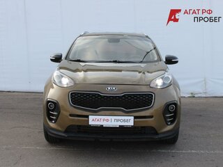 2016 Kia Sportage III Рестайлинг, зелёный, 1790000 рублей, вид 2