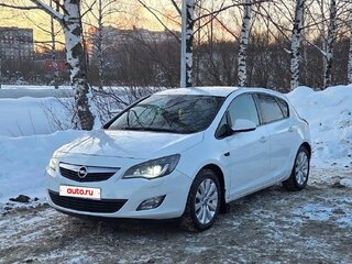2010 Opel Astra J, белый, 570000 рублей, вид 2