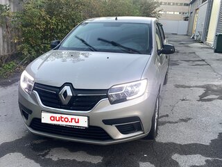 2018 Renault Logan II Рестайлинг, бежевый, 880000 рублей, вид 1