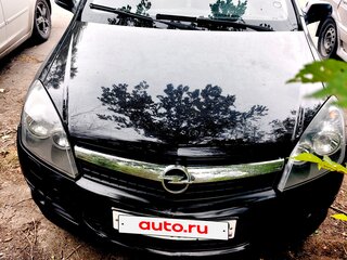 2008 Opel Astra H Рестайлинг, чёрный, 420000 рублей, вид 1