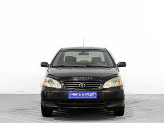2003 Toyota Corolla IX (E120, E130), чёрный, 669000 рублей, вид 2