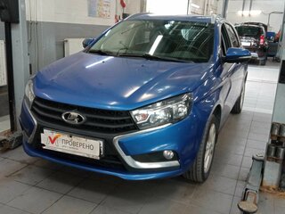 2020 Lada (ВАЗ) Vesta SW I, синий, 1092000 рублей, вид 1