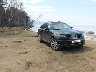 2007 Infiniti FX35 I (S50) Рестайлинг, чёрный, 930000 рублей, вид 3