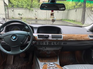 2002 BMW 7 серии 745i IV (E65/E66), белый, 1350000 рублей, вид 5