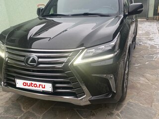 2017 Lexus LX 570 III Рестайлинг 2, чёрный, 8600000 рублей, вид 2