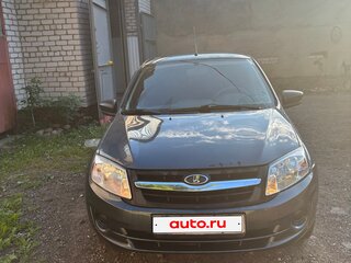 2015 Lada (ВАЗ) Granta I, серый, 270000 рублей, вид 1