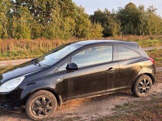 2008 Opel Corsa D, чёрный, 315000 рублей, вид 4
