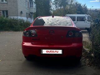 2007 Mazda 3 I (BK) Рестайлинг, красный, 580000 рублей, вид 4