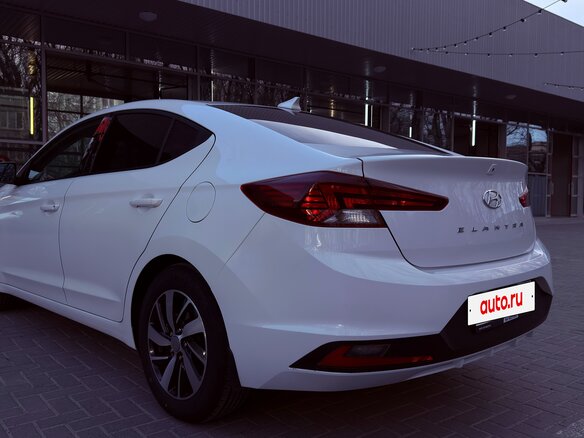 2019 Hyundai Elantra VI (AD) Рестайлинг, белый, 1420000 рублей - вид 11