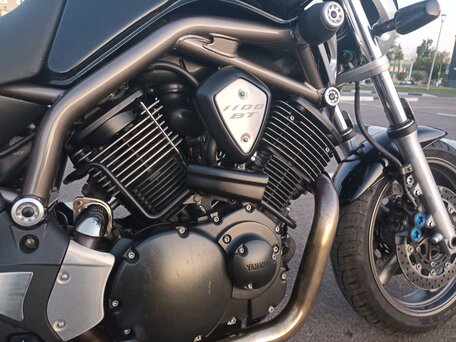 2003 Yamaha BT1100 Bulldog, чёрный, 420000 рублей, вид 5