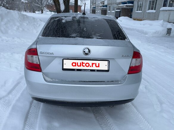 2016 Skoda Rapid I, серебристый, 935000 рублей - вид 6