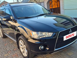 2011 Mitsubishi Outlander II Рестайлинг, чёрный, 1180000 рублей, вид 4