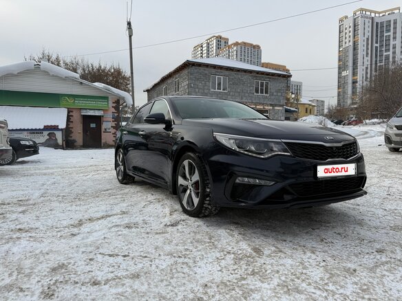 2018 Kia Optima IV, синий, 2200000 рублей - вид 5