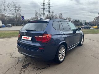 2013 BMW X3 35d xDrive II (F25), синий, 3000000 рублей, вид 5